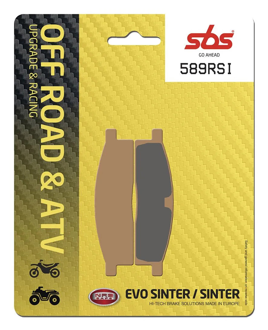 Sbs Rsi Offroad Racing Spiekane klocki hamulcowe - Przód
