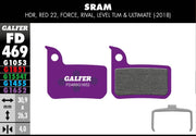 Galfer G1652 E-Bike Brake Pads for SRAM HDR/RED 22