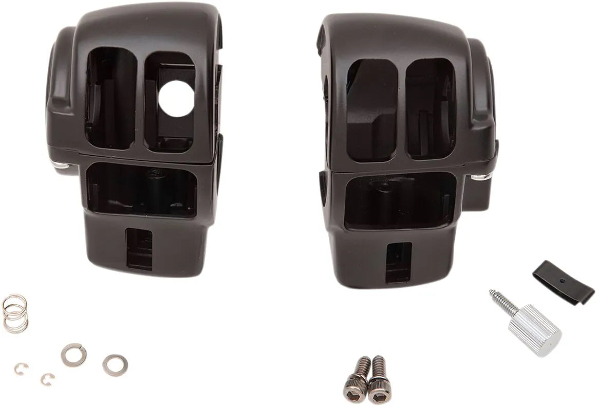 DRAG SPECIALTIES Handlebar Switch Housing Kit for 1-1/4" Bars