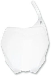 Ufo Replacement Front Number Plate - White