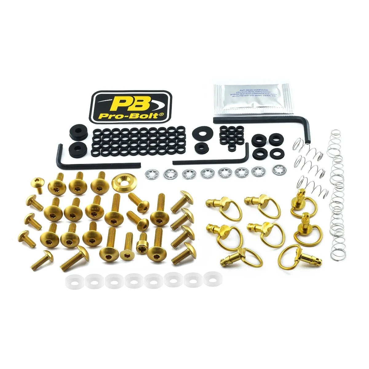 Pro Bolt Aluminium Fairing Bolt Kit For Yamaha