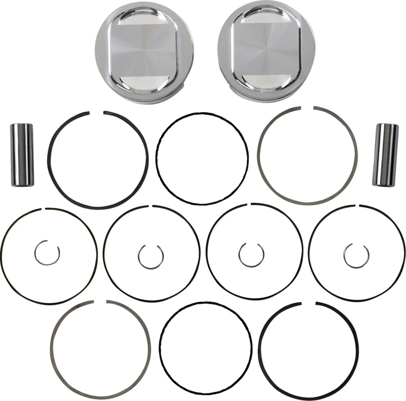 Je Pistons JE Series Piston Kit for 107ci Engines