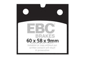 Ebc Vee Półspiekane Klocki Hamulcowe - Przód & Tył