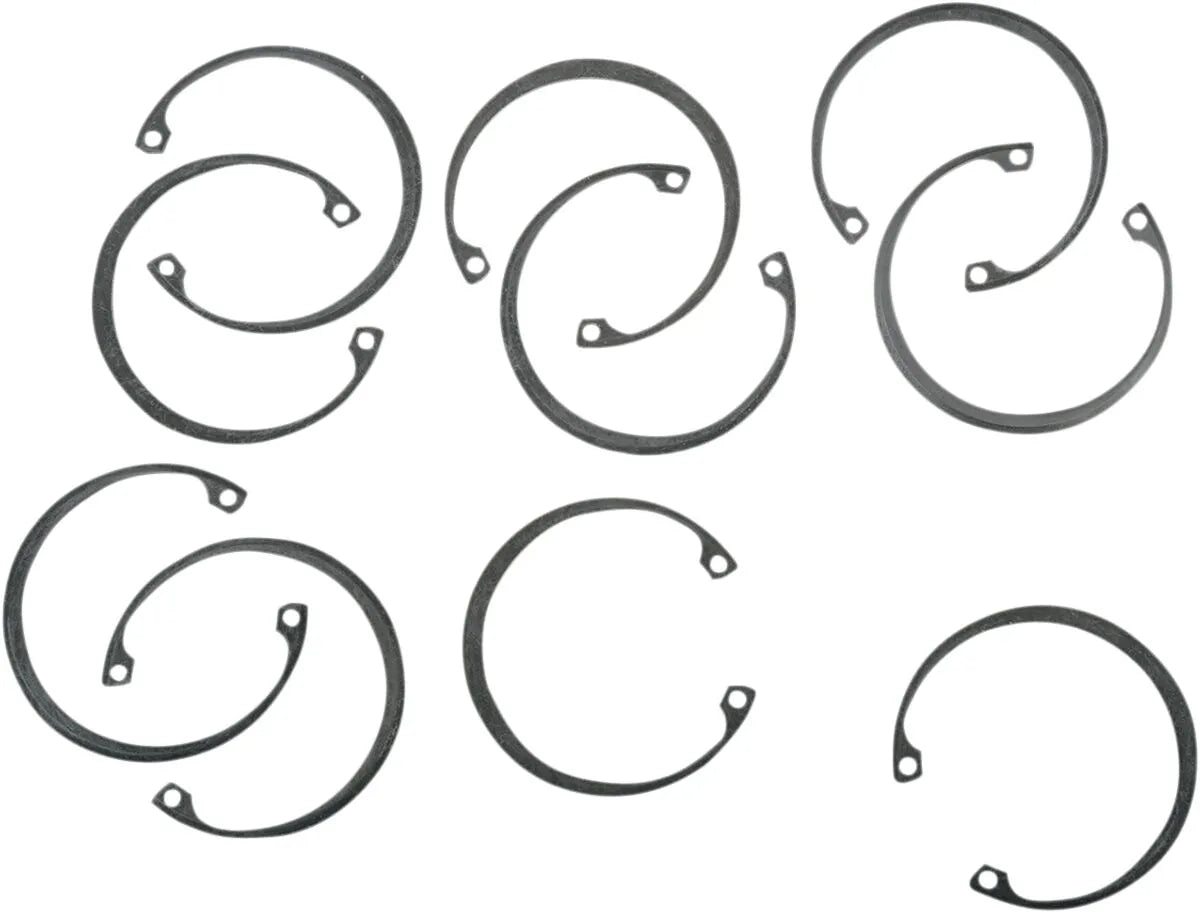 Trap Door Retaining Rings Silver 10 Pack for HD EG 99-11