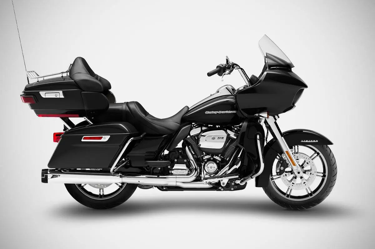 Zard 4.33" Tłumiki Slip-on Do Hd-touring E3 - Homologacja Drogowa ECE
