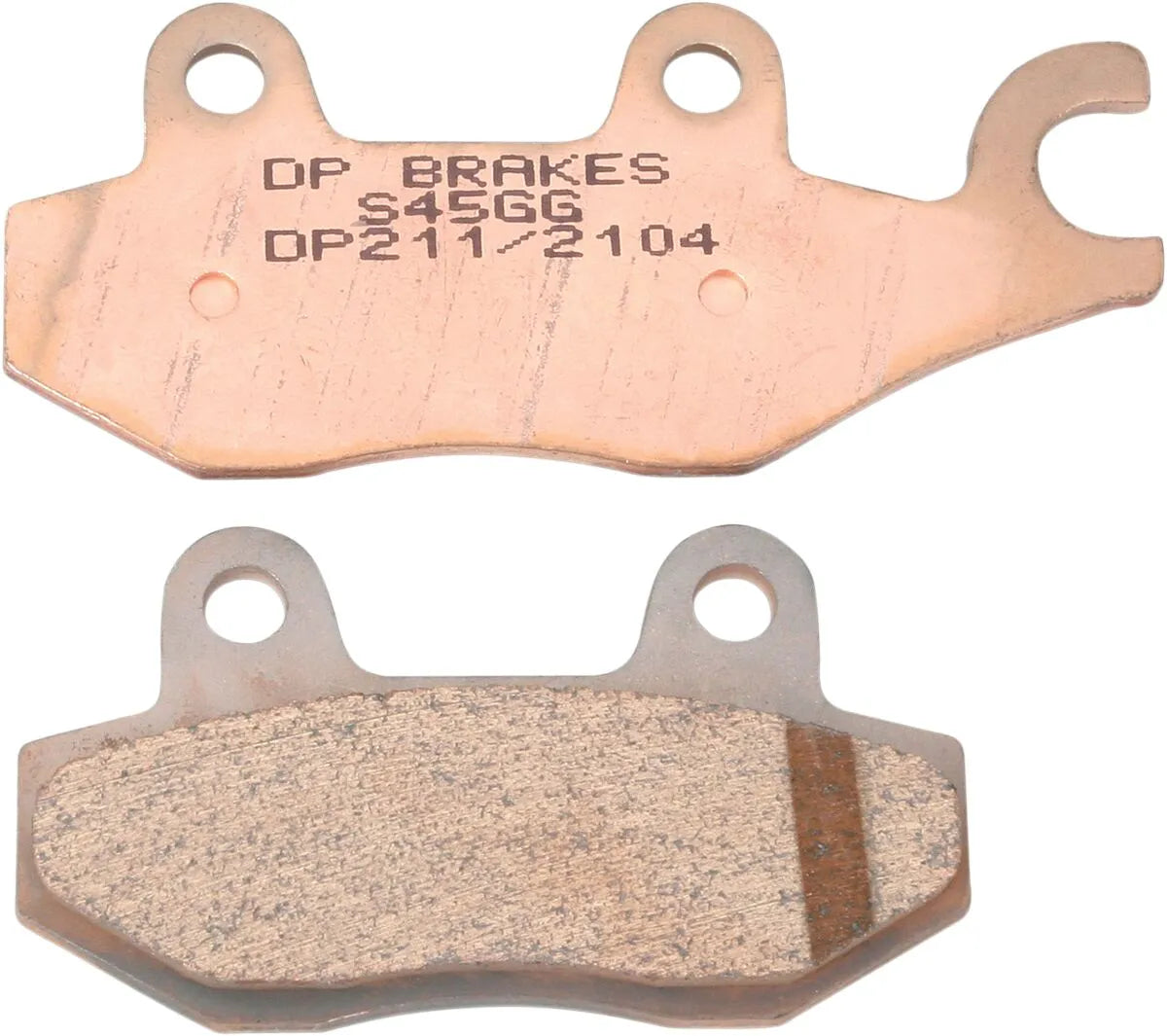 DP Brakes Standardowe spiekane klocki hamulcowe - Przód i tył