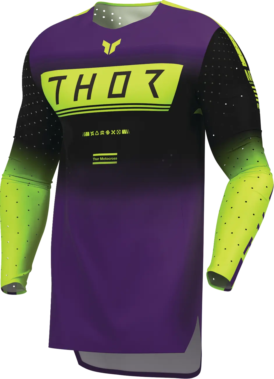 Thor Sportmode Geo Jersey Black/Purple