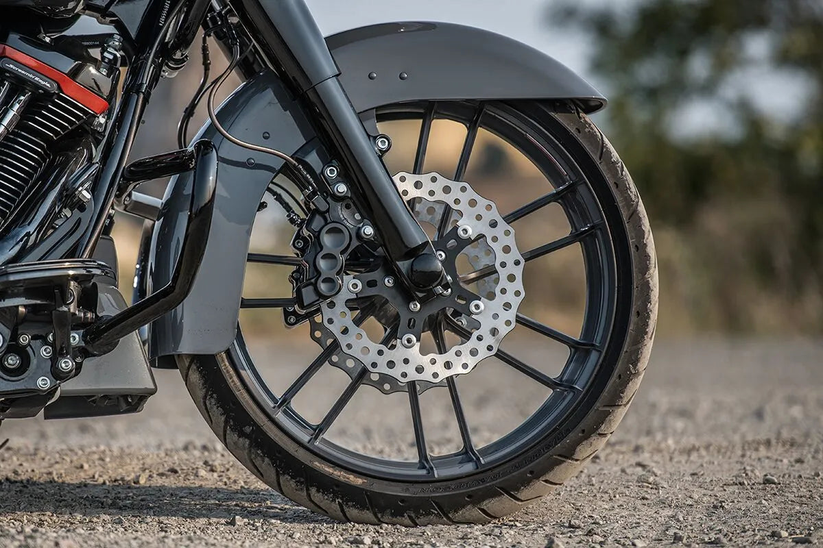 Arlen Ness Tech Sześciotłoczkowy Zacisk Hamulcowy Do Układów Hamulcowych Abs