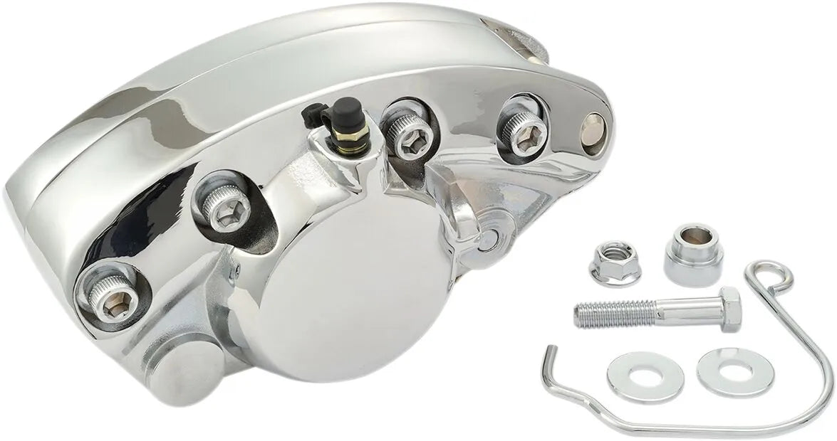 Zestaw przedniego zacisku hamulcowego Drag Specialties Chrome 10"