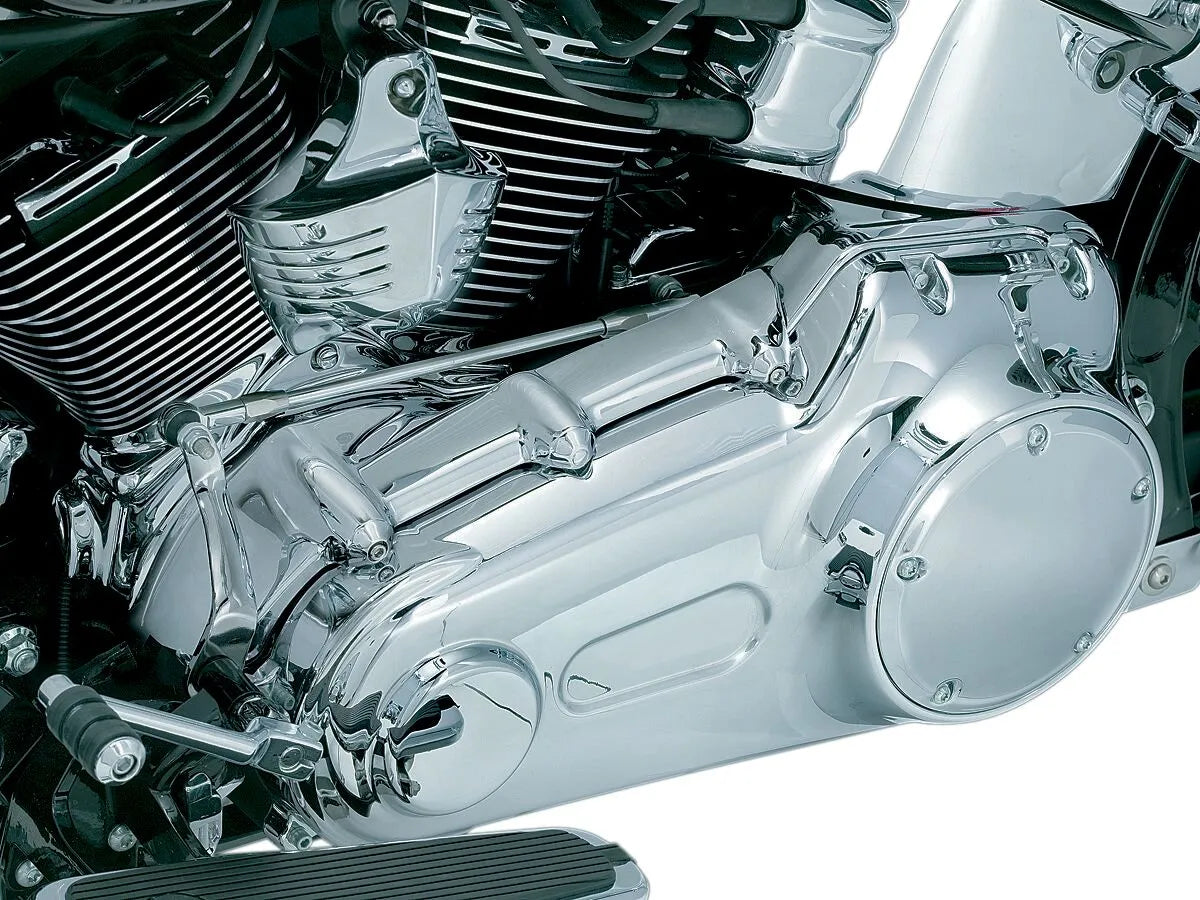 Kuryakyn Inner Primary Cover, Chrome Aluminum