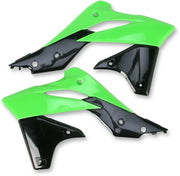 Ufo Replacement Radiator Shrouds For Kawasaki
