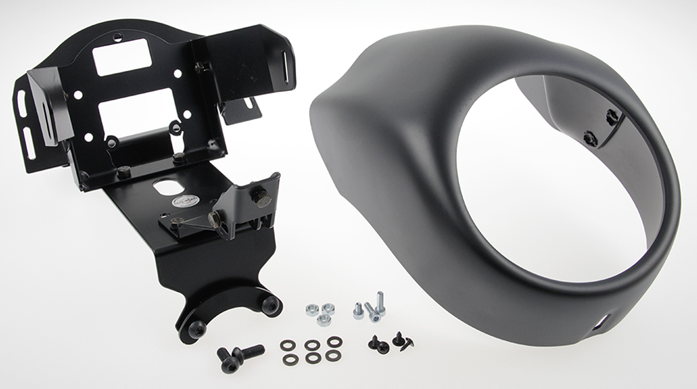 Cult-Werk Headlight Mask V-Rod – Windshield