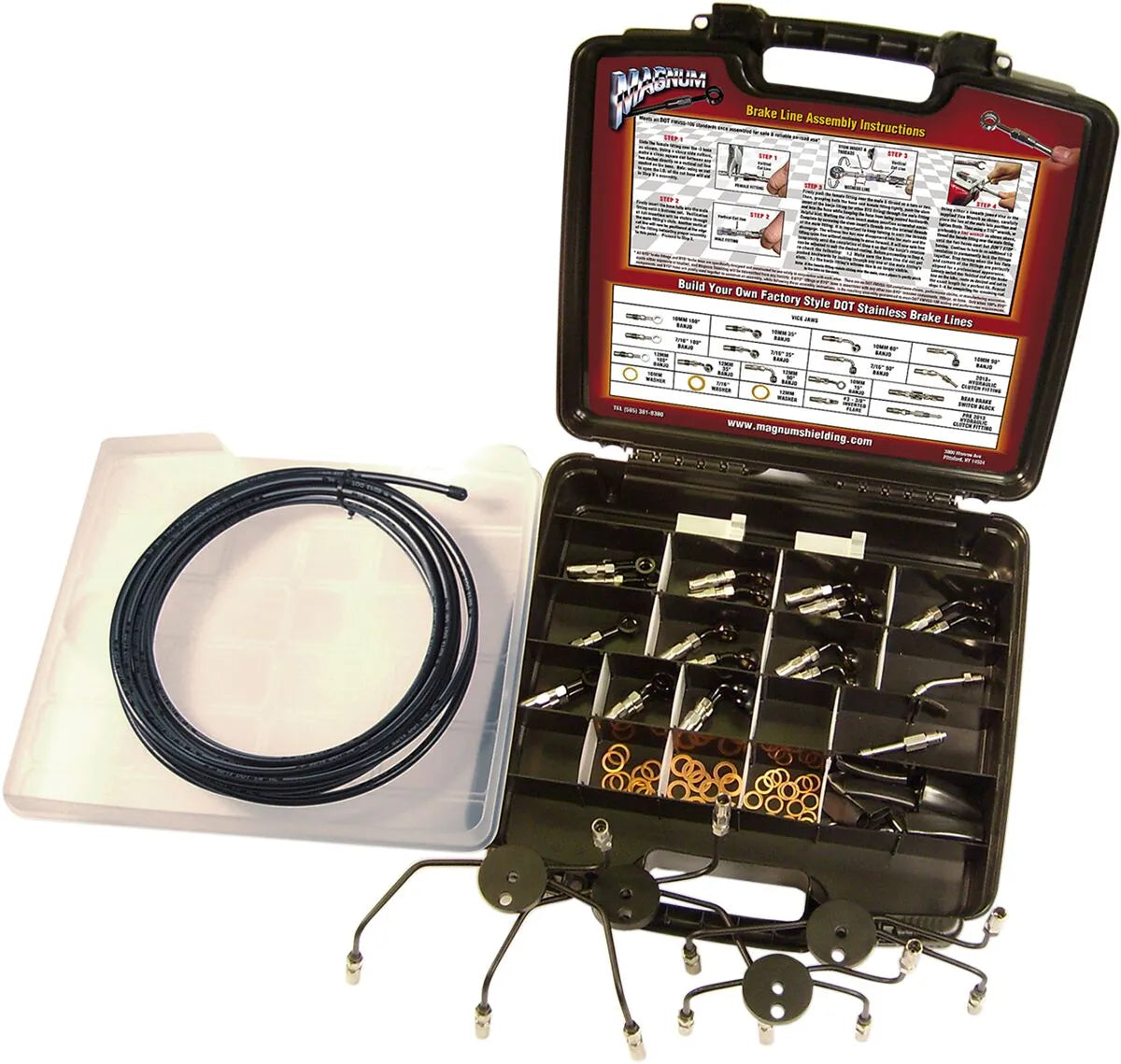 Zestaw Master Przewodów Hamulcowych Magnum Shielding Byo