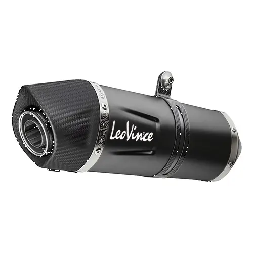 Leovince Lv One Evo Black Edition Tłumik Slip-on - Homologacja Drogowa ECE