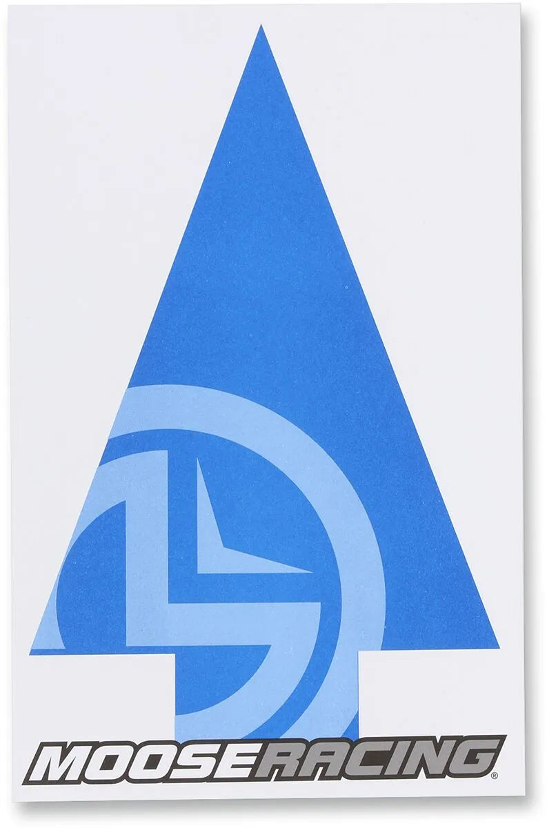 Moose Offroad Hard-Parts Course Arrows Blue/White 50 Pack