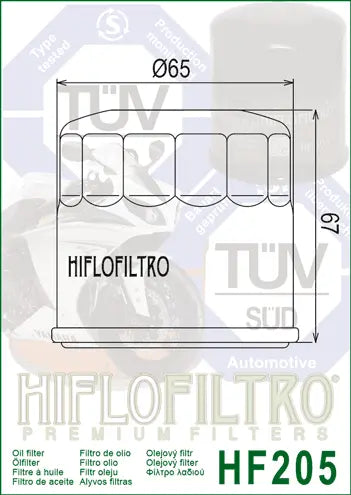 Hiflofiltro RC High-Performance Oil Filter