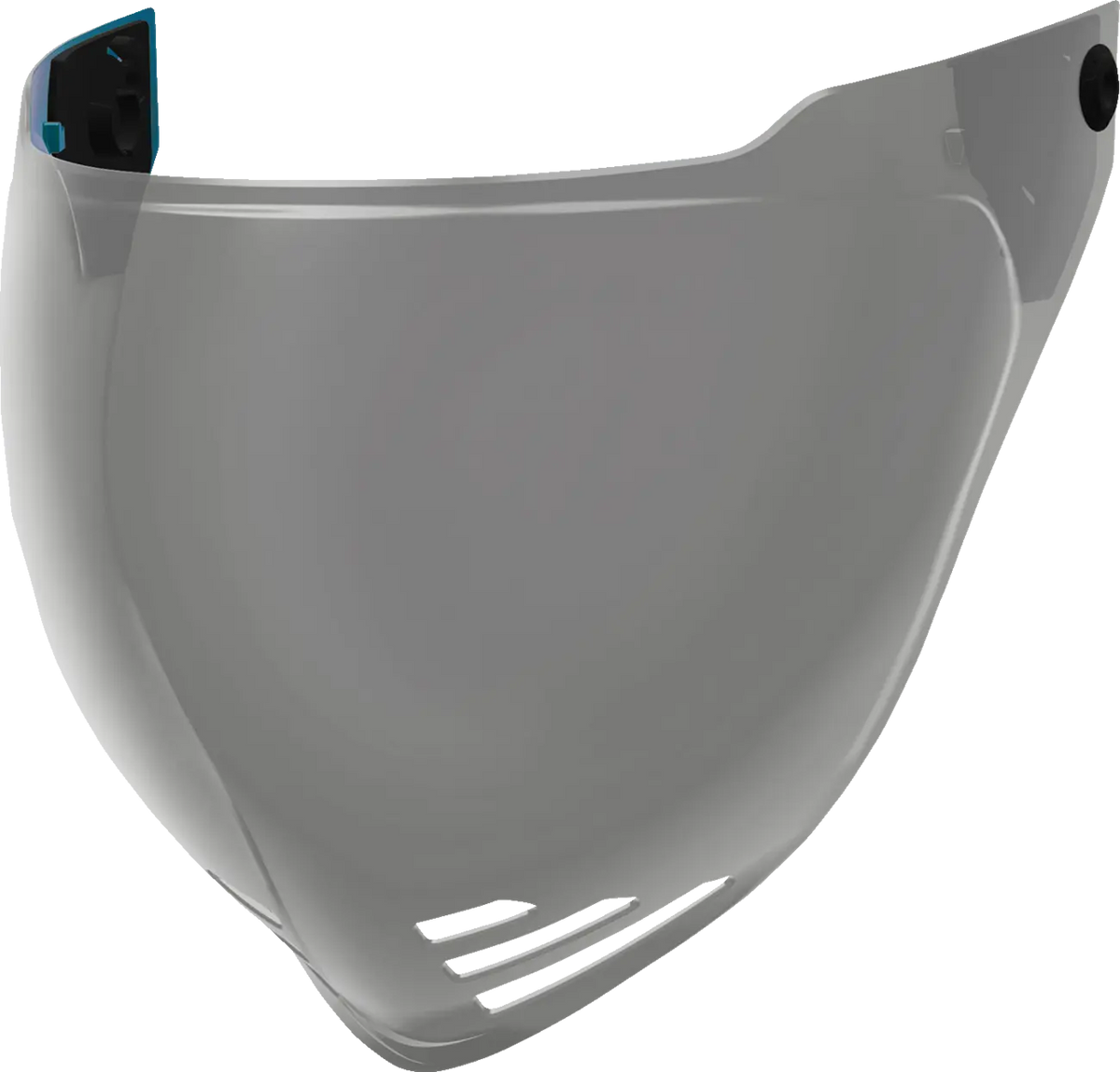 Icon Domain Warboy Chrome Helmet Bubble Shield