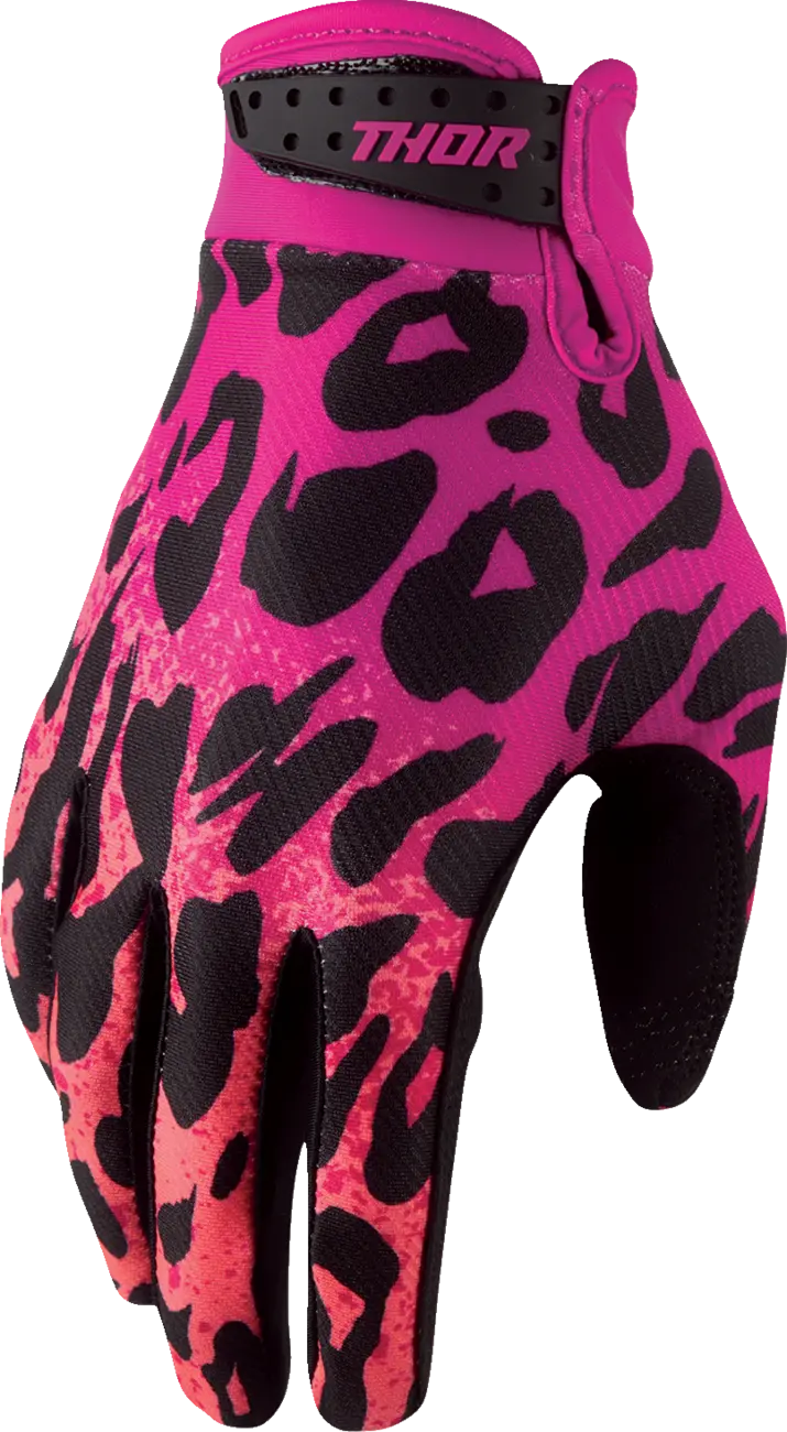 Thor Launchmode Namir Gloves Fuchsia Black