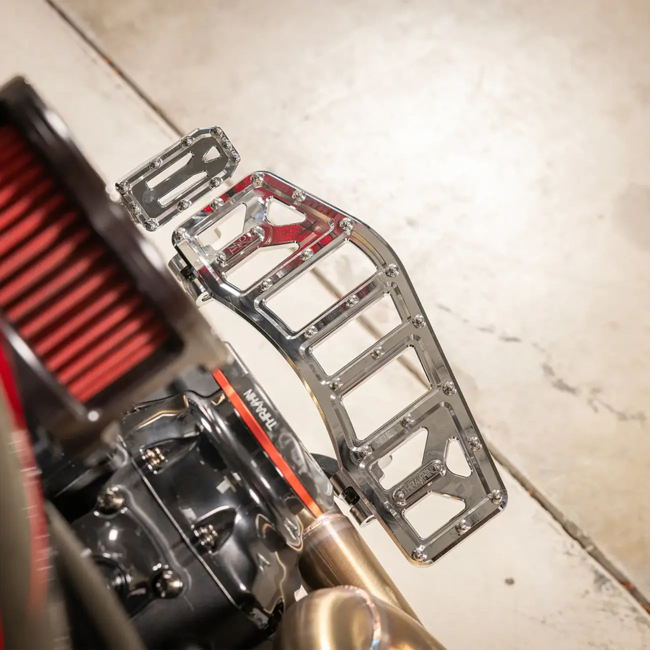 Thrashin Supply Aggressor Brake Pedal for Bagger Arm
