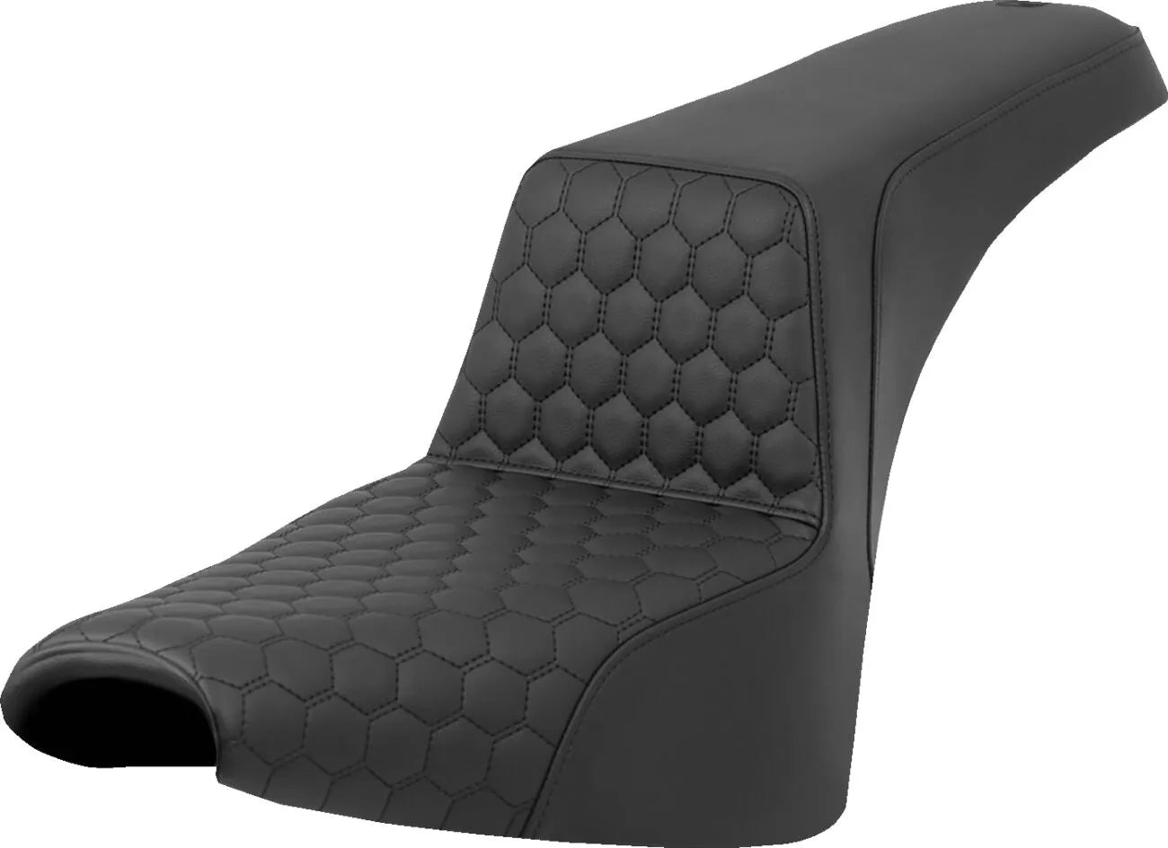 Saddlemen Honeycomb Step-up Seat - For Harley Davidson