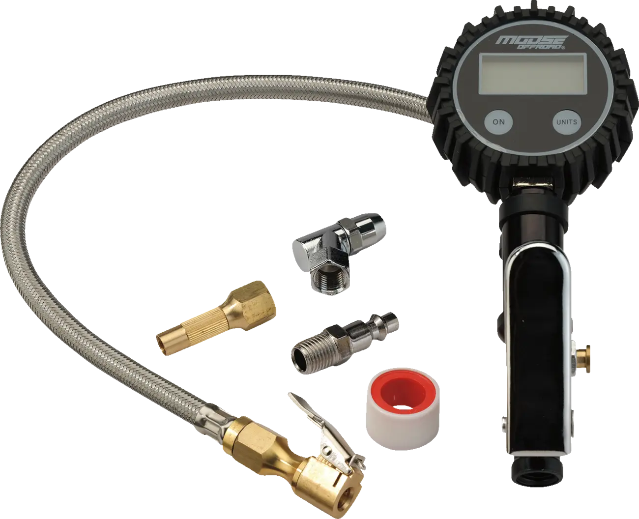 MOOSE OFFROAD HARD-PARTS Digital Tire Inflator Gauge