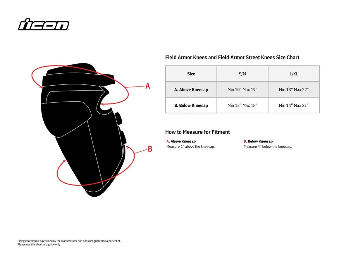 Icon Field Armor Street Knee Protectors
