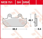 Trw Srm Series Spiekane Klocki Hamulcowe Do Skuterów - Tył