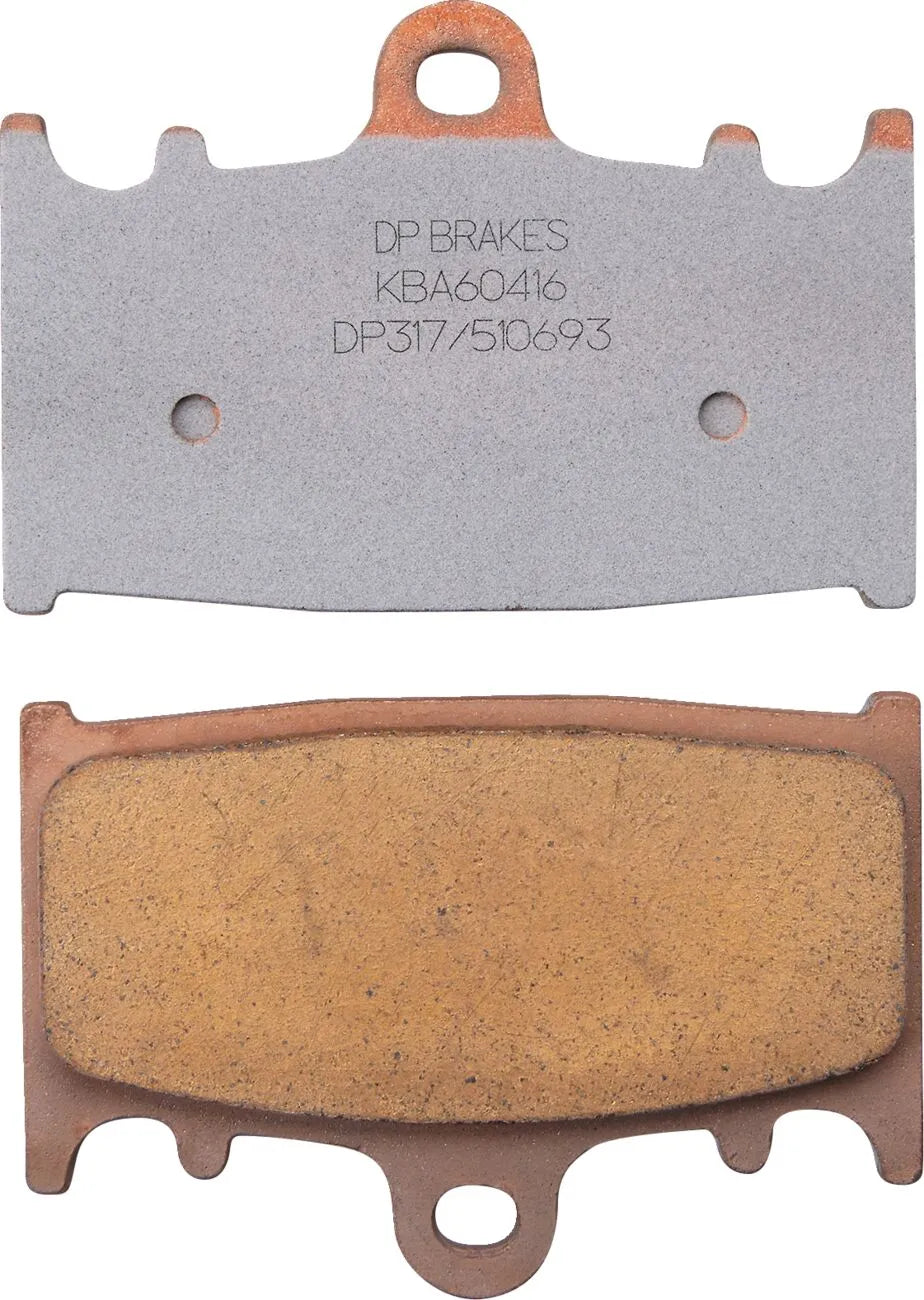 Standardowe spiekane klocki hamulcowe Dp Brakes Dp317 - Przód