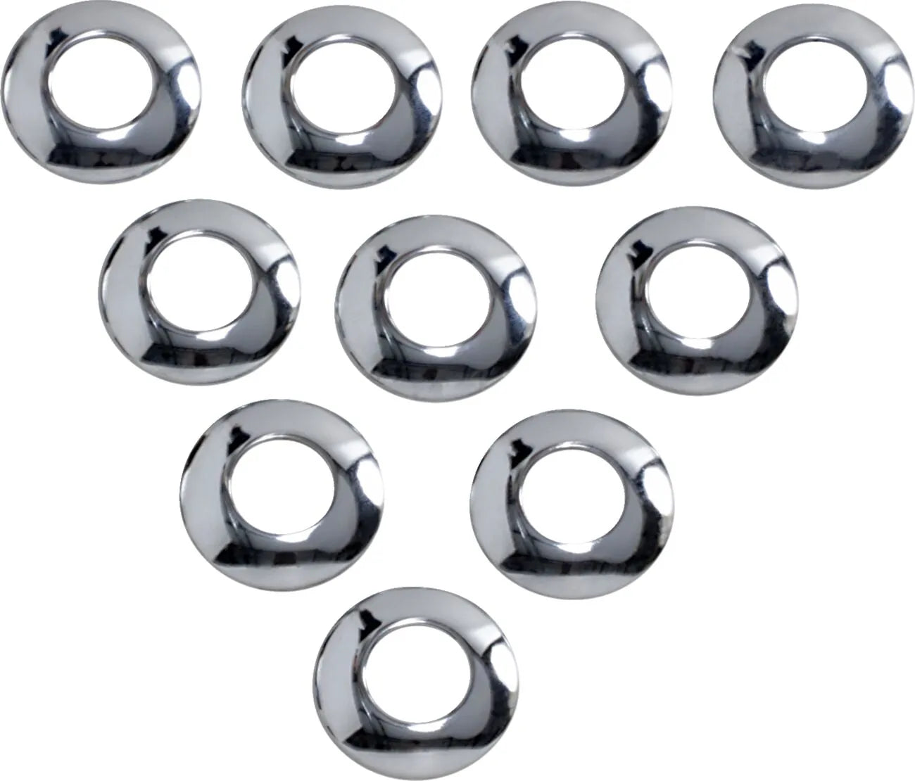 Eastern Motorcycle Parts Cup Washers - 10 Pack