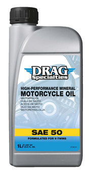 Drag Specialties Mineral Engine Oil For Harley-davidson 1 liter