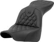 Saddlemen Roadsofa Lattice Stitch Seat - For Harley Davidson