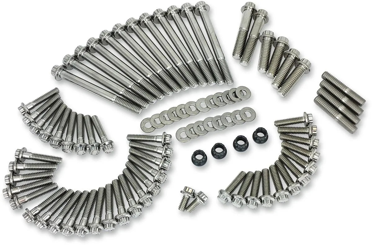 Feuling Parts 12-Point M-8 Engine Fastener Kit for HD 2017-2026