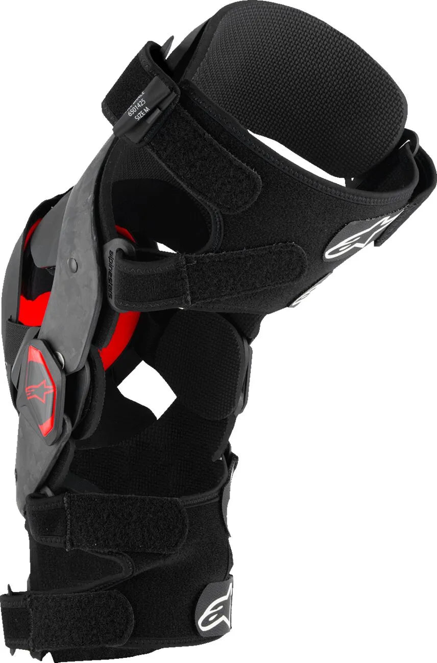 Alpinestars Supertech RK-10 Plasma Knee Braces Black/Red