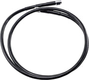 Uniwersalny czarny przewód hamulcowy Drag Specialties z winylu 47"