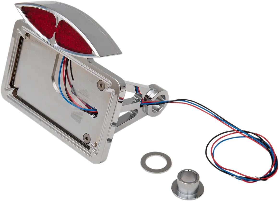 Drag Specialties Deco Taillight License Plate Mount