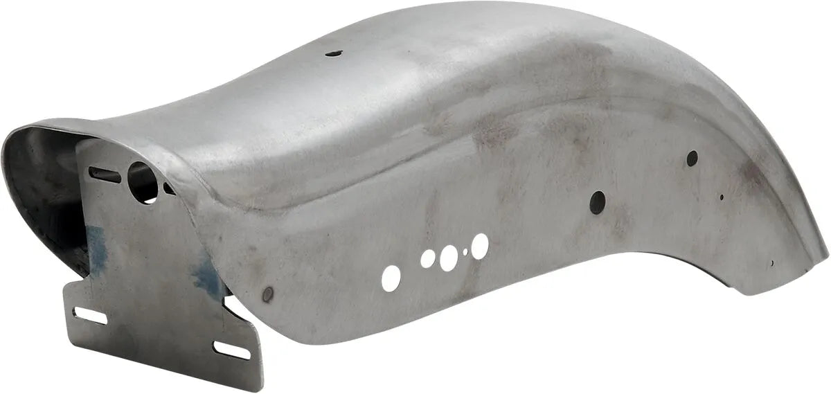 Drag Specialties Fat Bob Rear Fender Raw Steel 7-1/4"