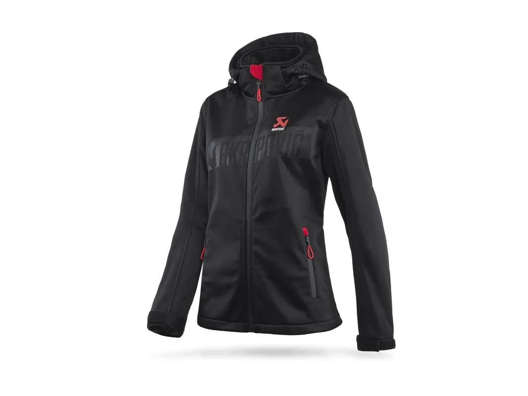 Akrapovic Corpo Women's Soft Shell Jacket Black