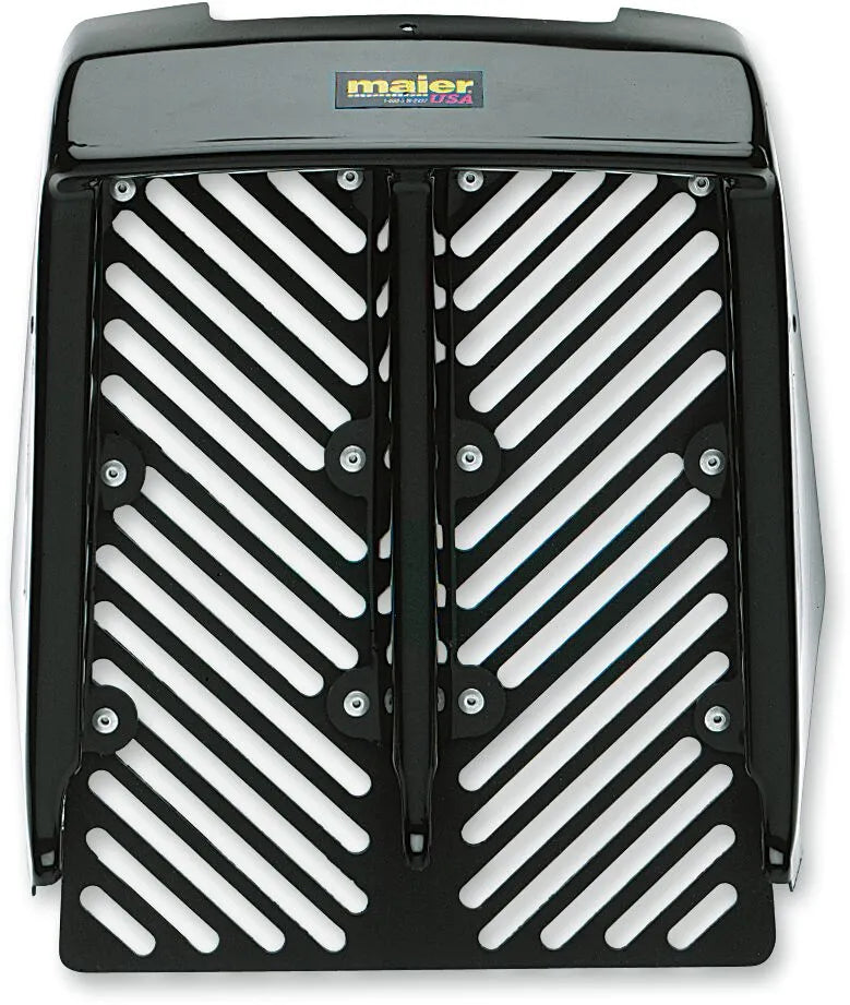 Maier Radiator Cover Black for Yamaha Banshee YFZ 350 87-06