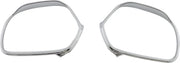SHOW CHROME Visored Mirror Trim