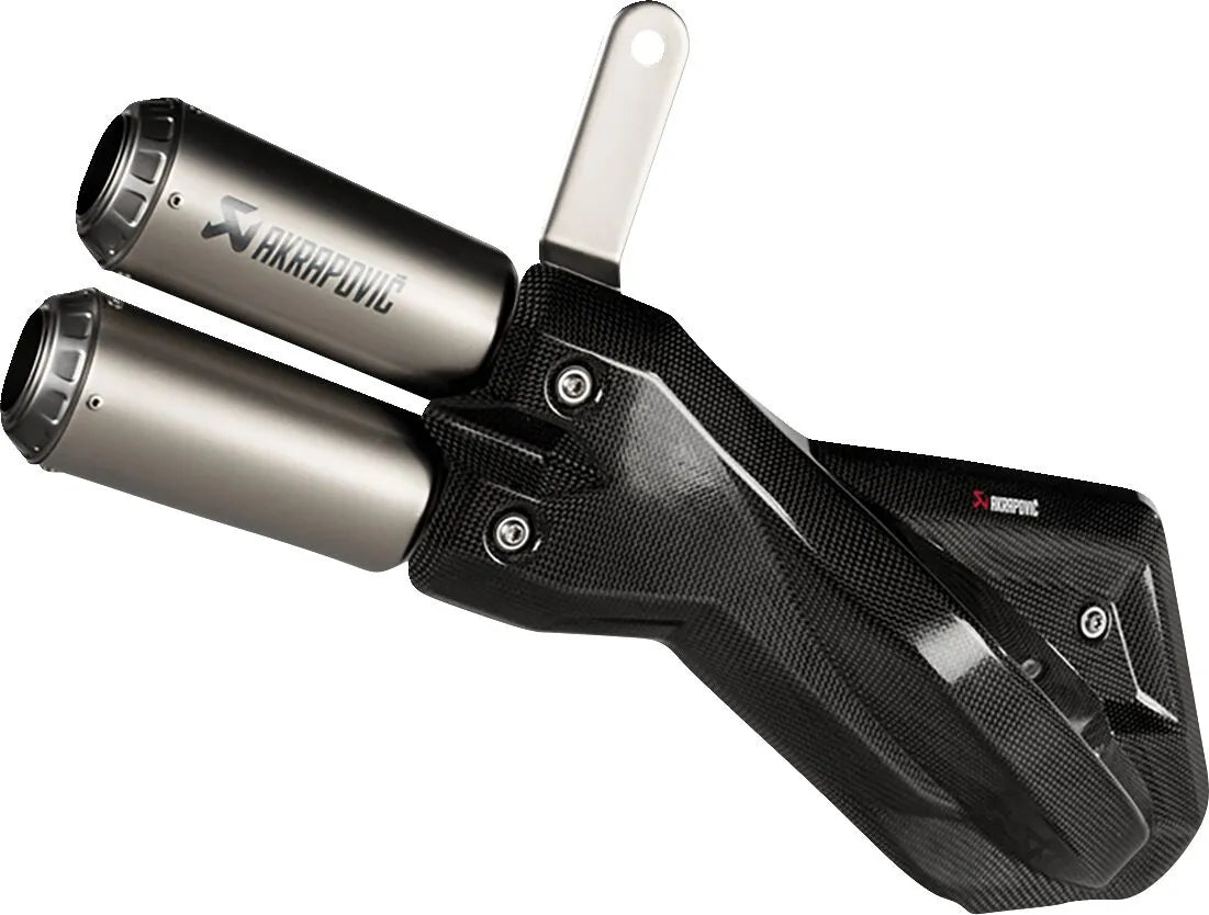 Tłumik Akrapovic Slip-on Line do motocykli szosowych - homologacja drogowa ECE