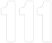 Factory Effex Pro Numbers Plate Graphic - White