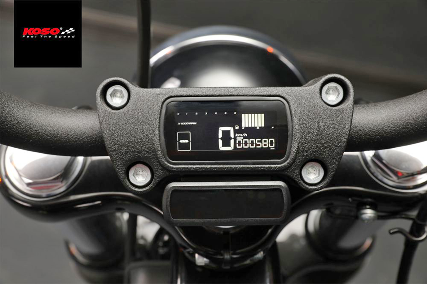 Koso D2 Riser Mounted Multifunction Meter – Gauges & Dashes