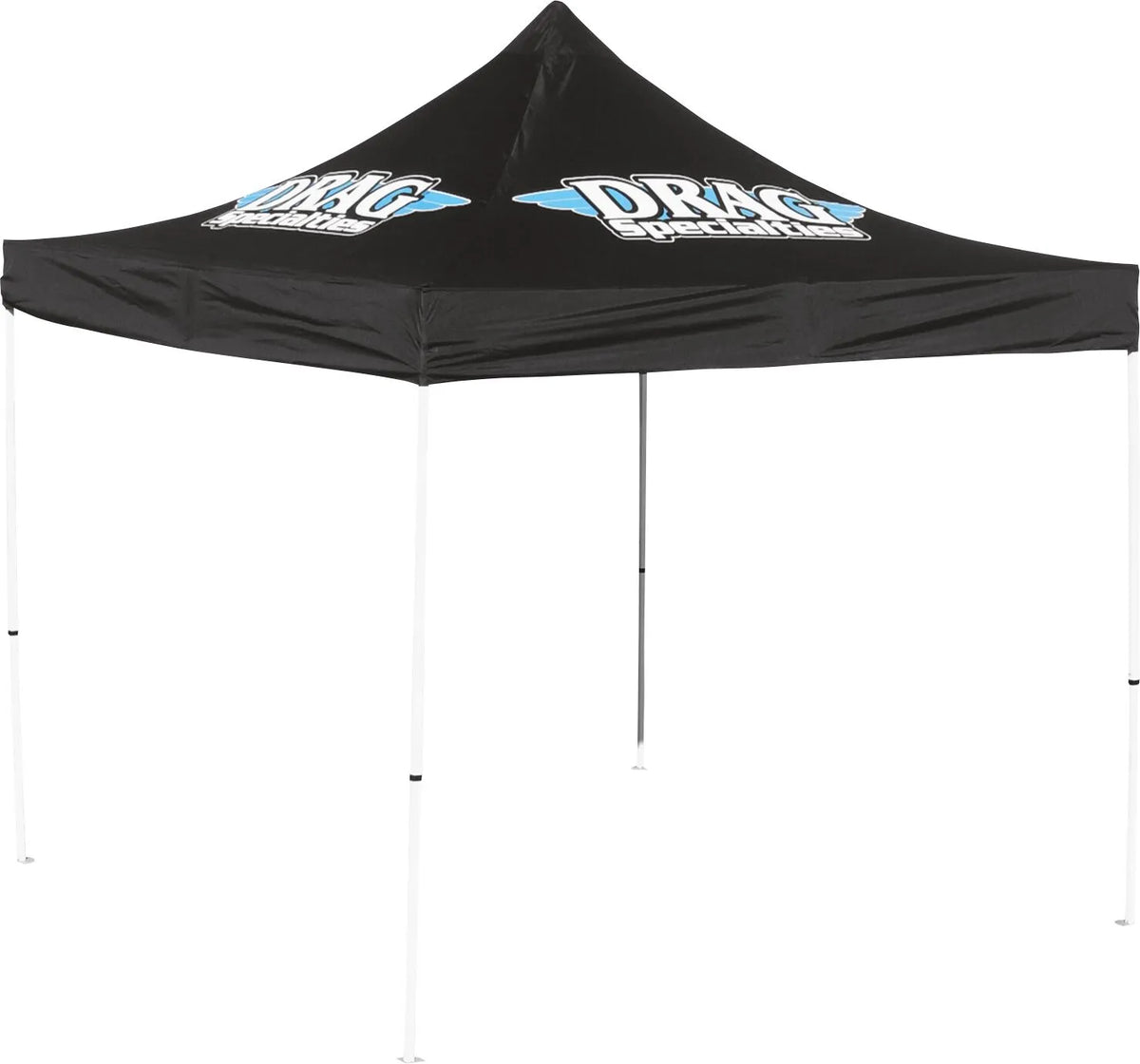 Drag Specialties 10x10 Collapsible Canopy Black