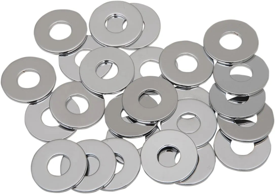 Drag Specialties USS Washer 1/2" Chrome 25 Pack