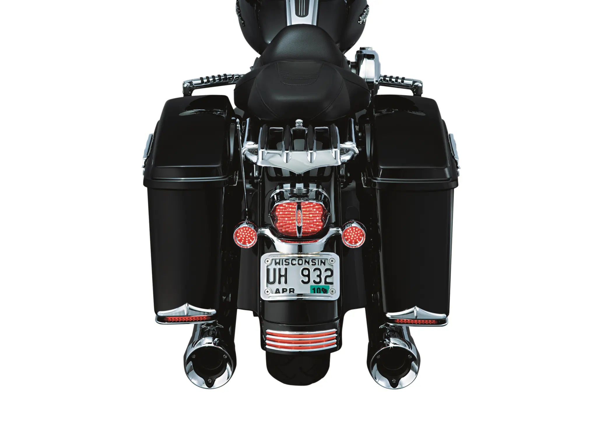 Kuryakyn Taillight Cover - Chrome Accent