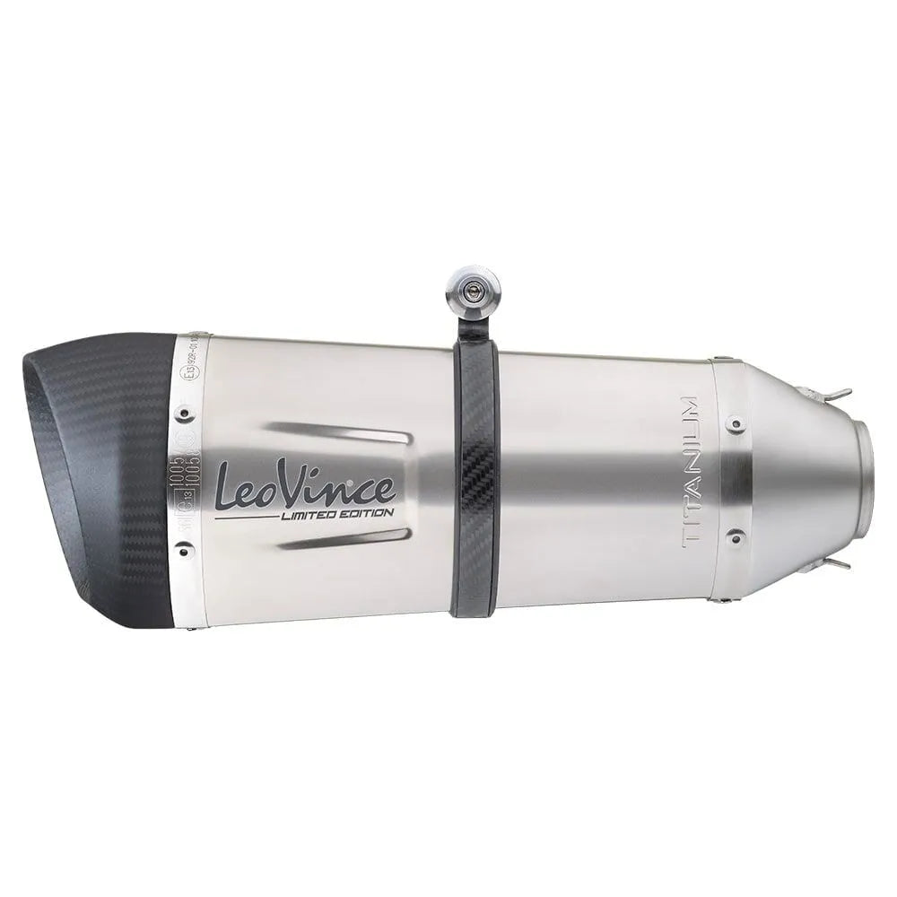 Leovince Factory S Titanium Tłumik Slip-on - Homologacja Drogowa ECE