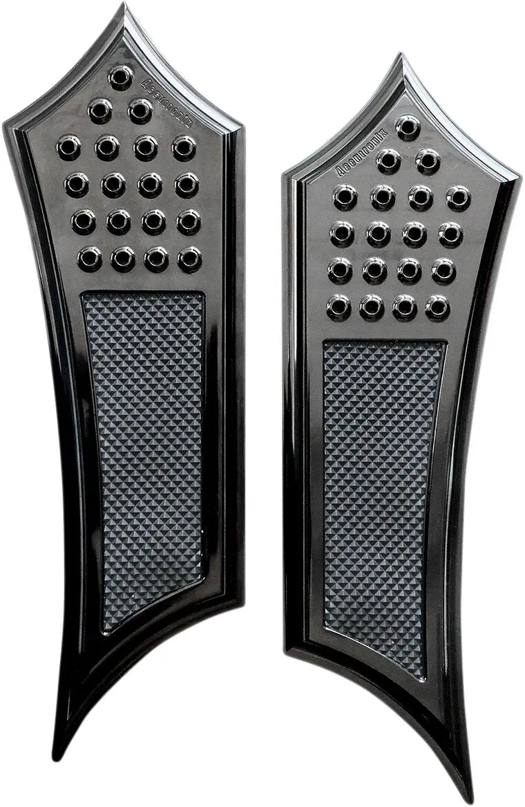 Accutronix Front Floorboards - Black, Extended