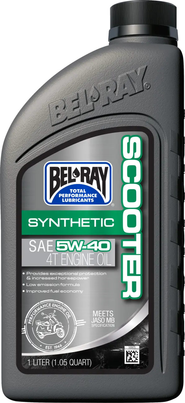 Bel-Ray Scooter Synthetic Oil 5W-40 1L