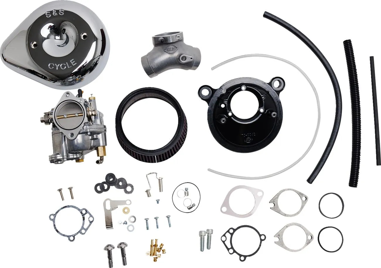S&s Cycle Super E Carburetor With Stealth Air Cleaner Kit