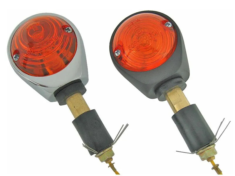 K&s Technologies Universal Marker Lights - Black/amber